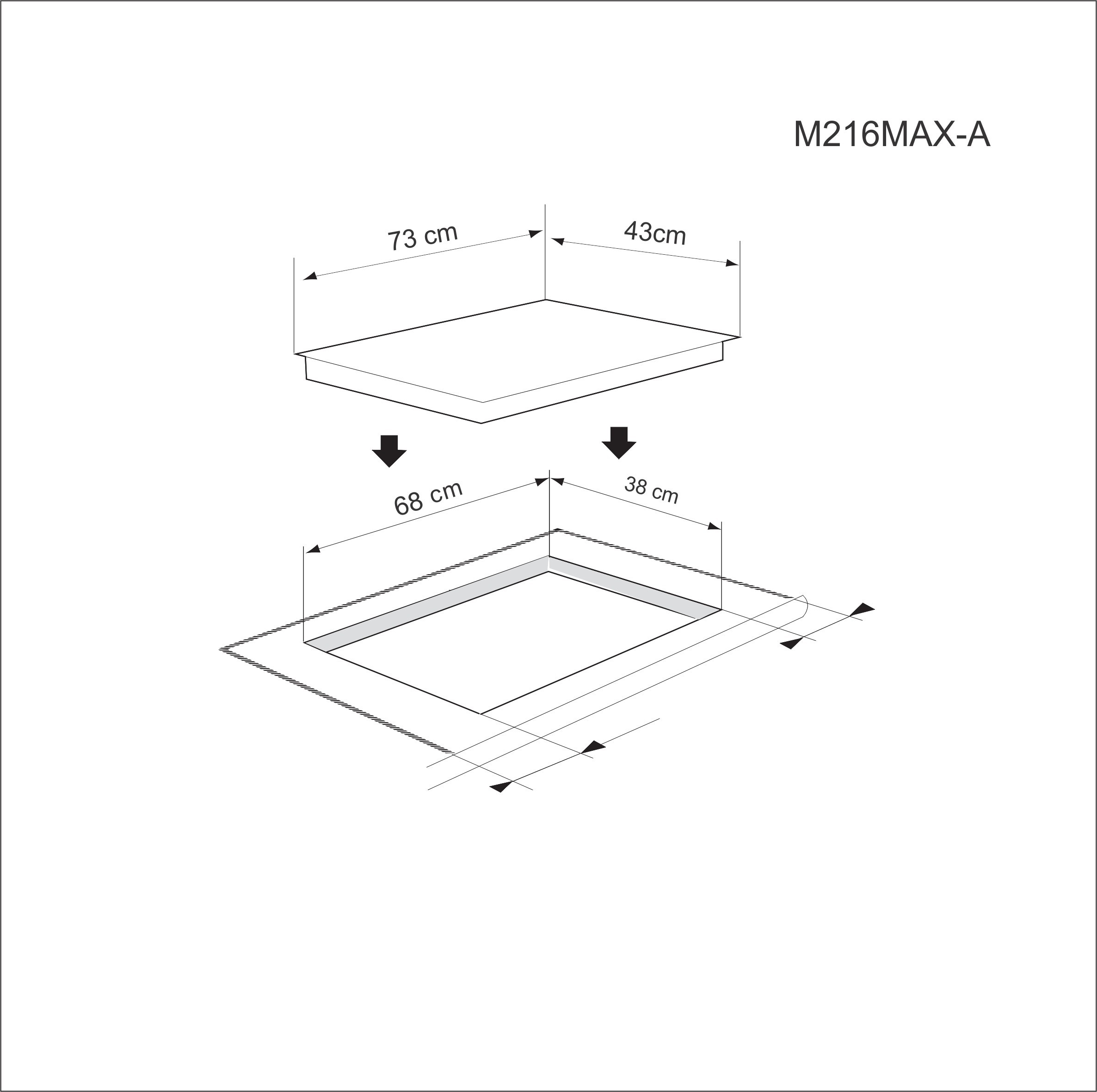 Bếp từ M216Max-A (Luxury Series - Italy)
